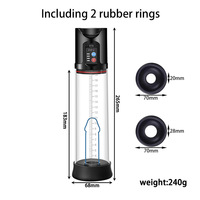 Pompe à pénis électrique Lootee en promotion, extenseur automatique, agrandisseur pénien sous vide, masturbateur masculin, jouets sexuels en plastique pour hommes
