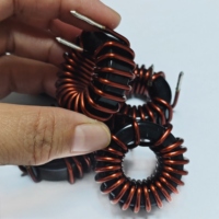Bobine d'inductance toroïdale en aluminium à régulation par la résonance, filtre anti-interférence pour stockage d'énergie, bobine de suppression de mode commun