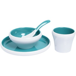Melamine Dinnerware <b>Set</b> 10 Piece Round Solid Color Bowl Plate <b>Set</b> For Hotel <b>Restaurant</b> Daily Use - Product Image 2