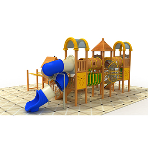 Parque Infantil de Madera para Niños, Castillo de Juegos al Aire Libre para el Hogar - Product Image 6