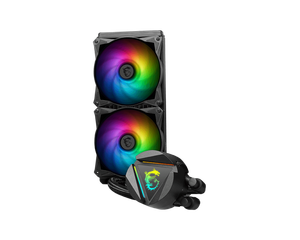 หม้อน้ำรุ่นใหม่ MAG CORELIQUID 240R V2 WH&BK RGB รองรับ LGA1700 LGA1851 และ AM4 AM5 สำหรับคอมพิวเตอร์เล่นเกม - Product Image 3
