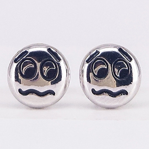 Vendita calda di <span class=keywords><strong>orecchini</strong></span> per feste di Halloween <span class=keywords><strong>con</strong></span> cristalli <span class=keywords><strong>Swarovski</strong></span> per il viso Swap oro rodiato stile alla moda regalo in pietra - Product Image 4