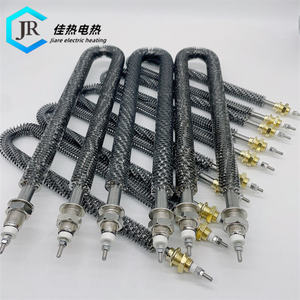 Tubo de Calentamiento de <span class=keywords><strong>Aire</strong></span>, 220v 380v 1kw 2kw, Elemento Calefactor Tubular Aletado de Acero Inoxidable Industrial para Calentamiento <span class=keywords><strong>por</strong></span> Resistencia de <span class=keywords><strong>Aire</strong></span> en Hornos - Product Image 1