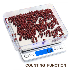 Minibáscula <span class=keywords><strong>de</strong></span> bolsillo para joyería, balanza <span class=keywords><strong>de</strong></span> acero inoxidable para café en polvo, 0,1g, 3kg - Product Image 3