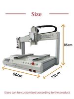 Dispensador automático de pegamento con silicona/resina epoxi/UV/máquina dispensadora de pegamento de escritorio