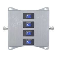 Amplificateur de signal mobile GSM 800 900 1800 2100 MHz 2G 3G 4G LTE Quadribande Kit Complet Répéteurs de signal réseau téléphonique