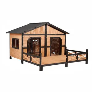 Moderne Dier Kooi Massief Hout Opening Dak Hond Huis Voor Kleine Huisdier Huis - Product Image 1