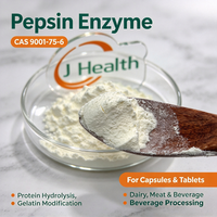 Poudre de pepsine de haute qualité, enzyme de qualité alimentaire 1:3000NF CAS 9001-75-6, en vrac 1 kg