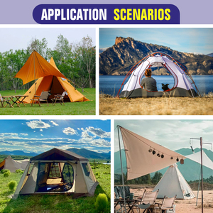 Tige d'<span class=keywords><strong>extension</strong></span> de bâche à verrouillage rotatif de bonne qualité et durable, longueur personnalisée, fibre de carbone, support de tente de camping télescopique pour les voyages - Product Image 6