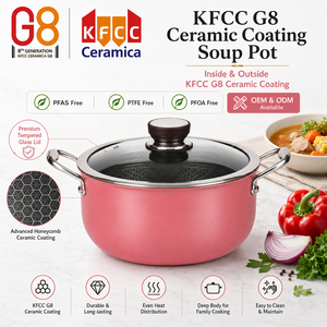 <span class=keywords><strong>Casserole</strong></span> en acier inoxydable 3 plis de qualité alimentaire 20/24/28 cm, avec couvercle, pour la cuisine - Product Image 4