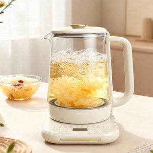 <span class=keywords><strong>Bouilloire</strong></span> électrique intelligente <span class=keywords><strong>programmable</strong></span> automatique en acier inoxydable 304 avec une capacité de 1,6 à 2,0 L, puissance de 1500 W, usage domestique - Product Image 2