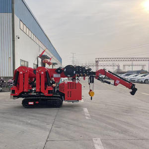 Grúa de araña sobre orugas ZMT, 3 toneladas, 5 toneladas, 8 toneladas, elevador de pluma hidráulica, Mosca, telescópica, pequeña grúa de araña - Product Image 4