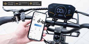 Vélo électrique cargo EU Warehouse KOOLUX X7, batterie lithium 48V 25Ah, longue autonomie, moteur 250W, cadre en alliage d'aluminium, application électronique 4G - Product Image 2