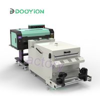 13 "Dual Xp600 I1600 Printhead 33cm A3 imprimano Dtf Inkjet mesin cetak Dtf Drucker Transfer Film Roll Printer untuk T-shirt