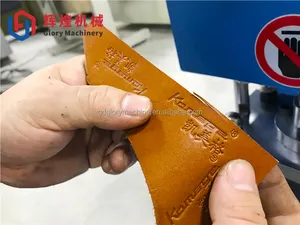 GL-135 Pneumatic Leather Bags Logo Leather Logo Embossed Hot Stamping And Punching Machine