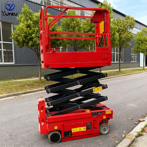 Plateforme élévatrice à <span class=keywords><strong>ciseaux</strong></span> électro-hydraulique certifiée CE, idéale pour les entreprises de publicité pour l'installation et le remplacement de panneaux publicitaires - Product Image 6
