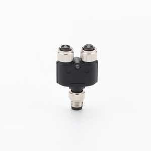 Chuyển đổi cắm M8 Y loại tròn thiết bị đầu cuối cáp mở rộng 3P 4P 5P 6P 8p IP67 IP68 không thấm nước Adapter chuyển đổi - Product Image 2