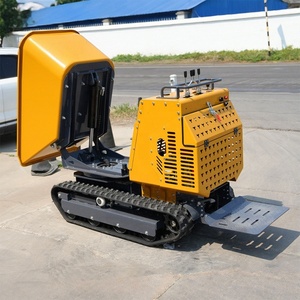 Mini-dumper multifonction compact sur chenilles pour la construction - Product Image 3