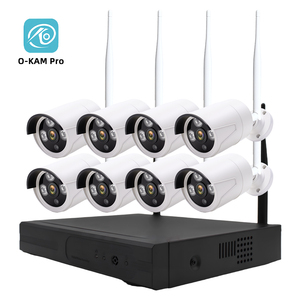 10ch NVR 3MP IP CMOS cảm biến CCTV Kit với tầm nhìn ban đêm hai chiều âm thanh H.265 nén 8 thời tiết máy ảnh ngoài trời - Product Image 1
