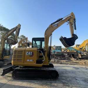 เครื่องขุด5ton ขนาดเล็กสำหรับงานเกษตรกรรมเครื่องขุดตีนตะขาบ305.5E2หนอนผีเสื้อขนาดเล็ก - Product Image 5