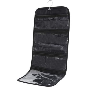 Foldable <b>Clear</b> Hanging <b>Toiletry</b> <b>Bag</b> Cosmetic Organizer Storage For Bathroom Travel Use - Product Image 1