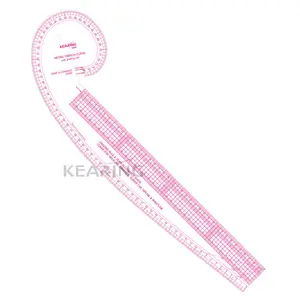 Sewing French Curve with grading ruler, sandwich line #6505