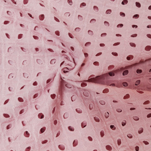 Évider tissé <span class=keywords><strong>français</strong></span> Guipure fantaisie Style plaine teint coloré Voile coton broderie tissu - Product Image 1