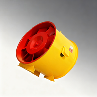Ventilateur d'évacuation de fumée et de feu à flux axial HTF-II-15 21/11KW Ventilateur de feu à double vitesse