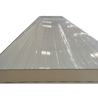 Panneaux sandwich PIR en acier inoxydable pour chambre froide Panneau isolant PIR Ignifuge OSB EPS Panneau mural sandwich Panneaux de stockage à froid