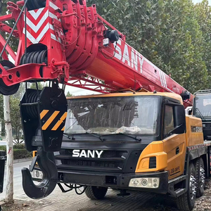 Grue mobile d'occasion Sany 50T de haute qualité, à flèche longue, stable et à grande capacité de levage pour les chantiers de construction - Product Image 1