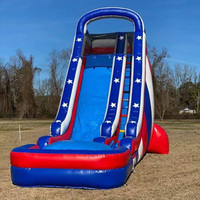 Toboggan aquatique gonflable d'extérieur pour enfants