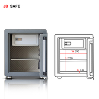 Neues Design Luxus Smart Safe Geld Safe Safe für Geld