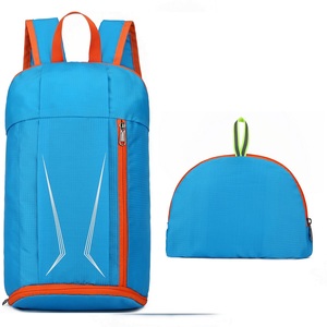 Bolsa plegable de viaje al aire libre, mochila grande de poliéster resistente al agua, de marca ultraligera, promoción, venta al por mayor - Product Image 1