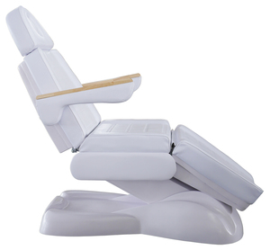 Disfrute del Bienestar de la Piel con la Camilla de Masaje Facial Eléctrica Moderna TS-2128E con Características Ajustables y Cuero Sintético - Product Image 3