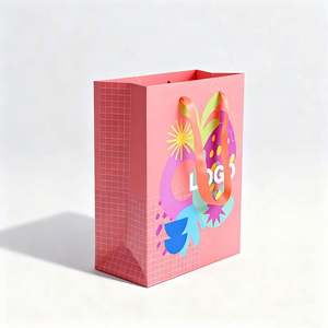 Sac en papier pour vêtements haut de gamme, prix d'usine, livraison rapide, sac de shopping en carton premium avec personnalisation pour les marques de mode - Product Image 1