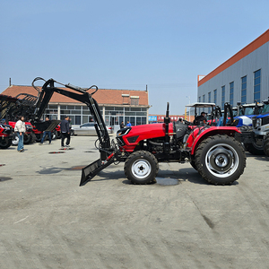 Cheapest 4x4 Agriculture <b>Mini</b> Farm Tractor With 12v <b>air</b> <b>Conditioner</b> Tractors in Europe with Loader Excavator Backhoe - Product Image 3