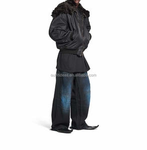 Exagéré bout pointu luxe unisexe pliable talon cuir de veau en détresse Oxfords Derby chaussure pour hommes <span class=keywords><strong>noir</strong></span> Pasadena mocassins - Product Image 2