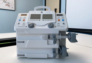 Inyector Automático Portátil <span class=keywords><strong>de</strong></span> Doble Canal, Bomba <span class=keywords><strong>de</strong></span> Infusión Intravenosa Médica, Jeringa Electrónica Veterinaria - Product Image 2