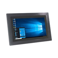 13.3 pouces industriel IP65 étanche capacitif écran tactile tablette 6 * USB double LAN Ports robuste boîtier en métal panneau PC