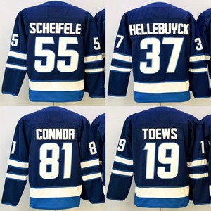 Camisetas de Hockey Cosidas para Hombre 55 Mark Scheifele 37 <span class=keywords><strong>Connor</strong></span> Hellebuyck 81 Kyle <span class=keywords><strong>Connor</strong></span> 19 Jonathan Toews - Product Image 1