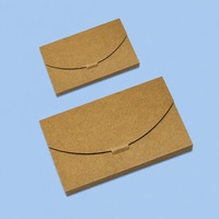 Petite quantité minimale de commande, boîte d'avion personnalisée à fermeture éclair, en carton kraft recyclé, imprimée en quatre couleurs, écologique et biodégradable