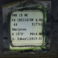 Muller Coax Vmk 15 NC Pneumatique avec électrovanne à plaque de blocage, neuf, original, PLC sur site