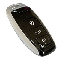 Coque de clé de voiture XNRKEY, nouveau style, modification pour clé de voiture intelligente sans clé Audi 2008 2009 2011 2013 2014 Audi A3 Q3 Q2L
