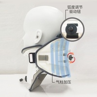 Dispositif de traction cervicale électrique HengHu, correcteur d'étirement du cou, bandeau pour le cou, brevet américain, correcteur de posture, soulagement de la pression