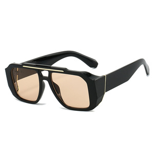 <span class=keywords><strong>2026</strong></span>年ファッションスクエアサングラス メンズ UV400 クラシックレトロサングラス レディース カスタムロゴ 卸売 トレンド サングラス - Product Image 6