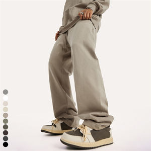 OEM Streetwear pantalones de chándal al por mayor de gran tamaño Loose Fit hombres Joggers logotipo personalizado de alta calidad - Product Image 5