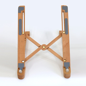 Có thể điều chỉnh Chiều cao máy tính xách tay Riser đứng 26*5*2.2 Ergonomic Màn hình máy tính đứng với lưu trữ cho giường studio và du lịch - Product Image 1