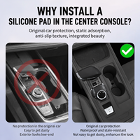 Accessoires de décoration intérieure pour Changan CS55 PLUS, tapis en silicone pour console centrale, amélioration de l'intérieur