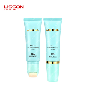 Conception spéciale beauté maquillage cosmétique éponge applicateur rouleau correcteur Tube emballage avec brosse interrupteur <span class=keywords><strong>rotatif</strong></span> pour BB CC crème - Product Image 1