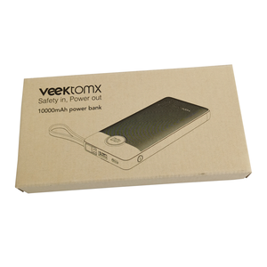 Boîte d'emballage en papier kraft avec fenêtre et boîte d'emballage électronique à <span class=keywords><strong>prix</strong></span> compétitif - Product Image 2